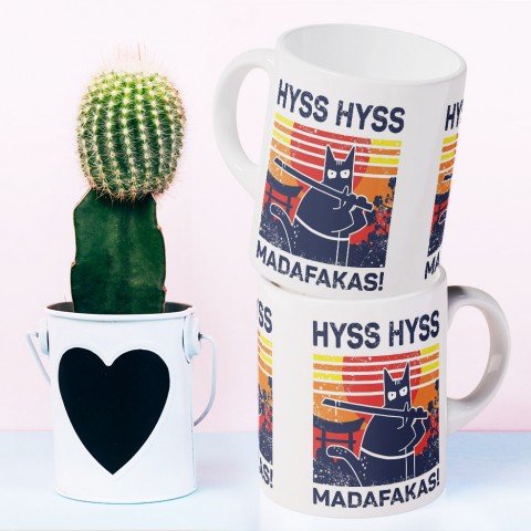 Кружка "Hyss-hyss madafakas" купить за 11.90